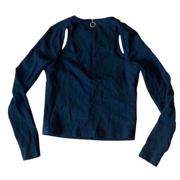 T by Alexander Wang Cut Out Cropped Long sleeve - Picture 5 of 7